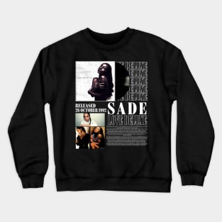 Sade Adu Released 26 October 1992 Crewneck Sweatshirt